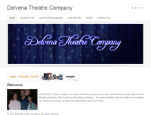 Tablet Screenshot of delvenatheatre.org
